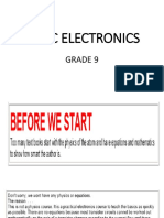 Basic Electronics: Grade 9