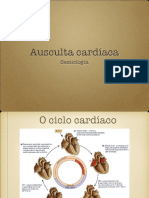 Resumo de Ausculta Cardiaca