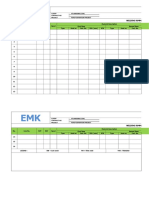 Form Welding Summary and Material Traceability Record - Piping Tuhup