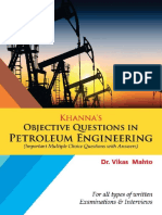 Khanna's Objective Questions in Petroleum Engineering