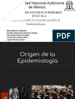 Origen de La Epidemiologia