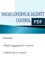 Waterlogging and Salinity