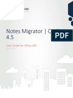 Notes Migrator 45 User Guide For Office 365