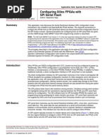 Configuring Xilinx Fpgas With Spi Serial Flash