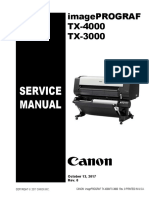 Manual de Servicio TX 3000