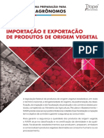 Apostila 2 - Importação e Exportação de Produtos e Origem Vegetal PDF