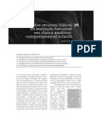 O Uso de Recursos Lúdicos Na Avaliação Funcional em Clínica Analítico Comportamental Infantil