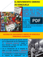 Curso de Socio Politica. Historia Sindical de Venezuela.