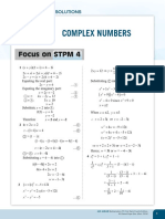 Complex Numbers: Focus On STPM 4