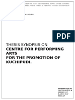 Synopsis Performing Arts Centre PDF