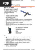 GPS Facts and Figures