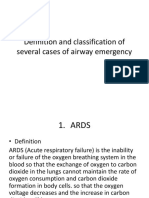 Definition and Classification of Several Cases of Airway