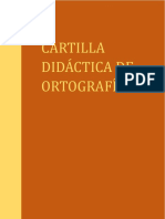 Cartilla Didáctica de Ortografía