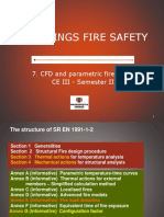 Fire Safety Course CFD and Parametric Curve