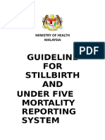 Guidelines For SB and U5 Mortality Reporting System 2nd Edition 2018