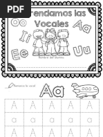 Cuadernillo Vocales PDF