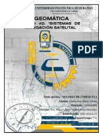 Ing Civil Geomática Carlos Bueno 7°A Unidad#2 Sistemas de Navegación EVC1