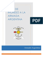 Guía de Ingreso A La Armada Argentina PDF