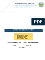 Informe Del Pluviometro