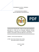 Variantes de Posicion Del Conducto Dentario Inferior en Relacion Al Apice de Los Molares