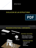 Evolucion de Las Estructuras