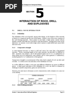 05 - Interaction of Rock, Drill and Explosives.