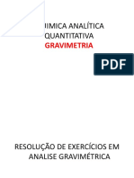 Química Analítica, Quantitativa - Gravimetria