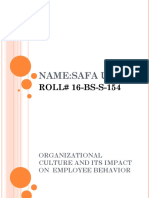 Name:Safa Umair: ROLL# 16-BS-S-154