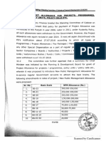 Projects Allowance Agenda No 32