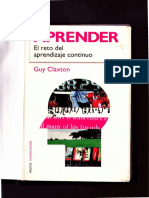 Aprender de Guy Claxton 