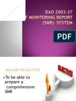 Monitoring Report