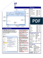 Word Quick Reference 2007