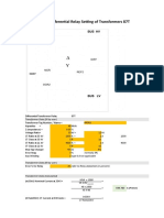 Attachment Sphread Sheet For Differential Relay Setting of Transformers 87T