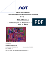 I To V Converter PCB Design