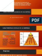 Caracteristicas Economicas de Una Empresa