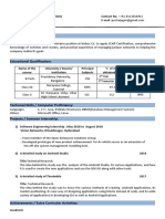 Career Objective:: 1 Year 8.45 2018 3 Semester 8.20 2019 2017 2015