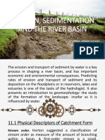 Erosion Sedimentation and The River Basin