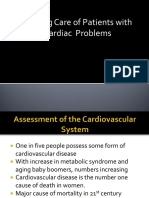 Nursing Care of Patients With Cardiac Problems