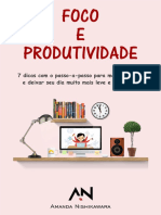 Foco e Produtividade