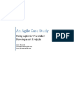 An Agile Case Study: Using Agile For Filemaker Development Projects