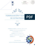 Formulación y Elección de Estrategias