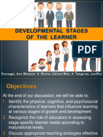 Development Stages of The Learner - Final