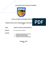 Diseno de Una Planta Agroindustrial Procesadora de Conservas de Carne de Cuy en Salsa de Mani y Salsa de Pachamanca Docx Final