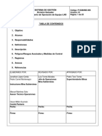 Procedimiento de Equipo LHD.