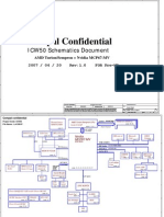 LA-3581P Aka ICW50 Acer Aspire 5520 5220 7520 7220 MB PCB Schematics v1.0