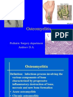 Osteomyelitis: Pediatric Surgery Department Andreev D.A