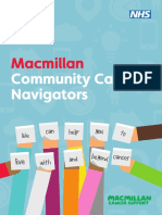 Community Cancer Navigator Leaflet