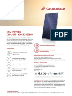 Canadian Solar Datasheet MaxPower CS6U P V5.53en