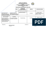 Individual Development Plan 2018: Lingayen