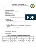 Informe 1 Solubilidad